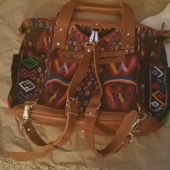 NENA AND CO OOAK LARGE CONVERTIBLE DAY BAG-NEW - Picture 3 of 8